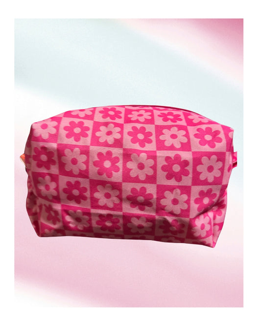 Neceser Flores Rosadas